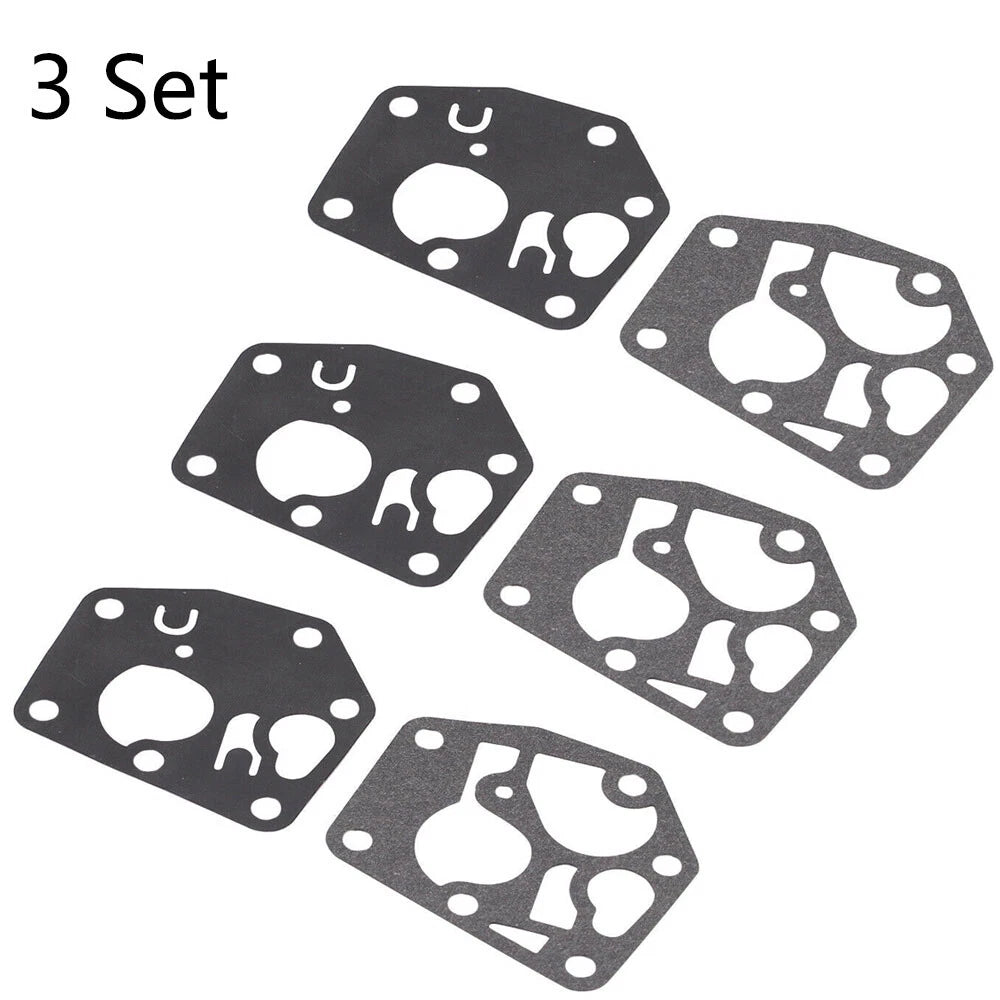 Set of 3 Carburetor Gasket Repair Kit for Briggs & Stratton (495770, 795083, 5083H, 5083K)