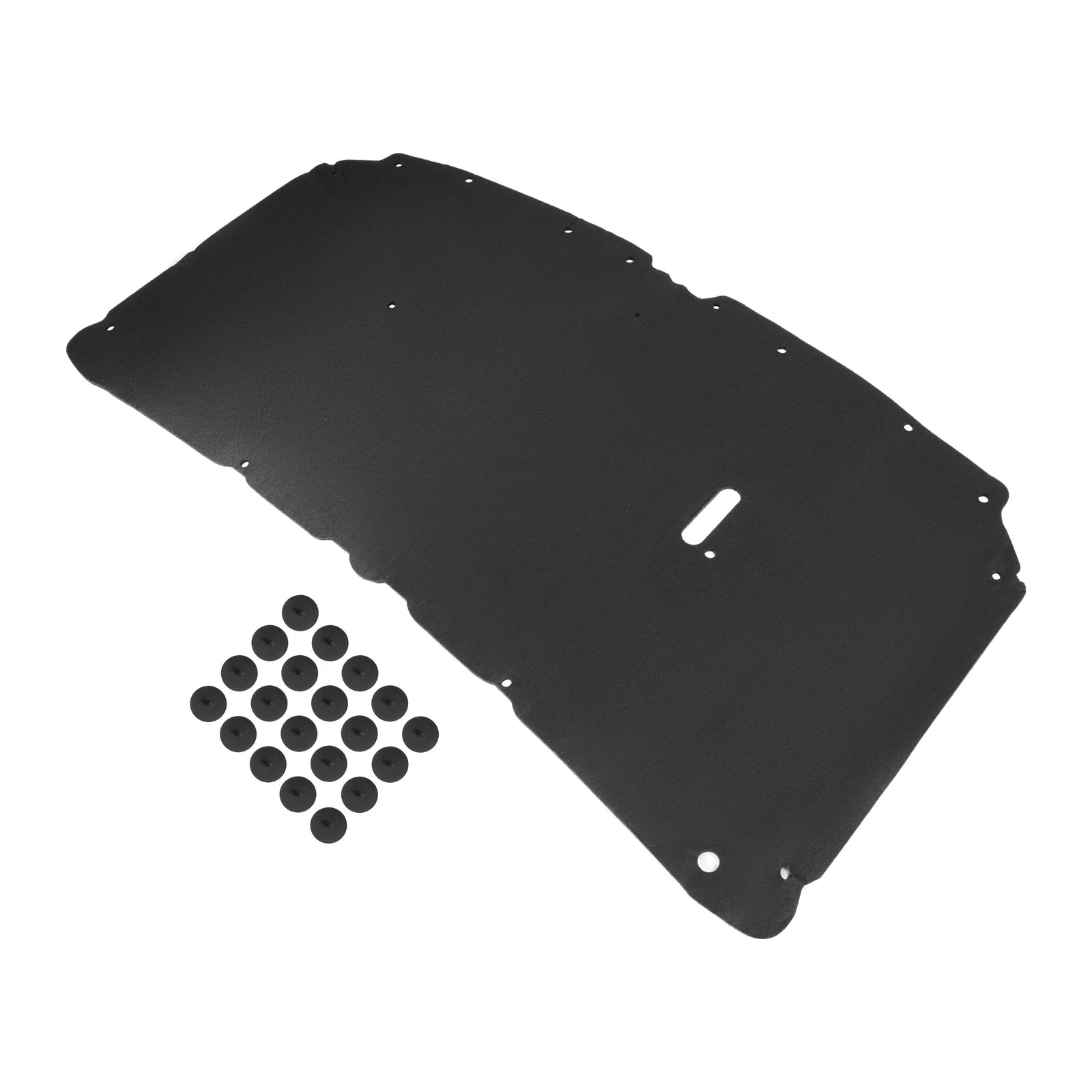 Hood Insulation Pad & Clips for Ford F250 F350 F450 Excursion (1999–2007)