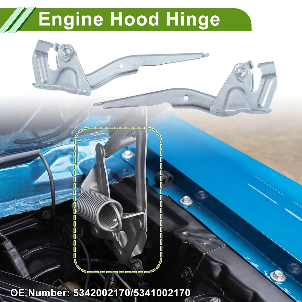 Hood Hinges for Toyota Corolla (2009–2013) 1 Pair No. 5341012550