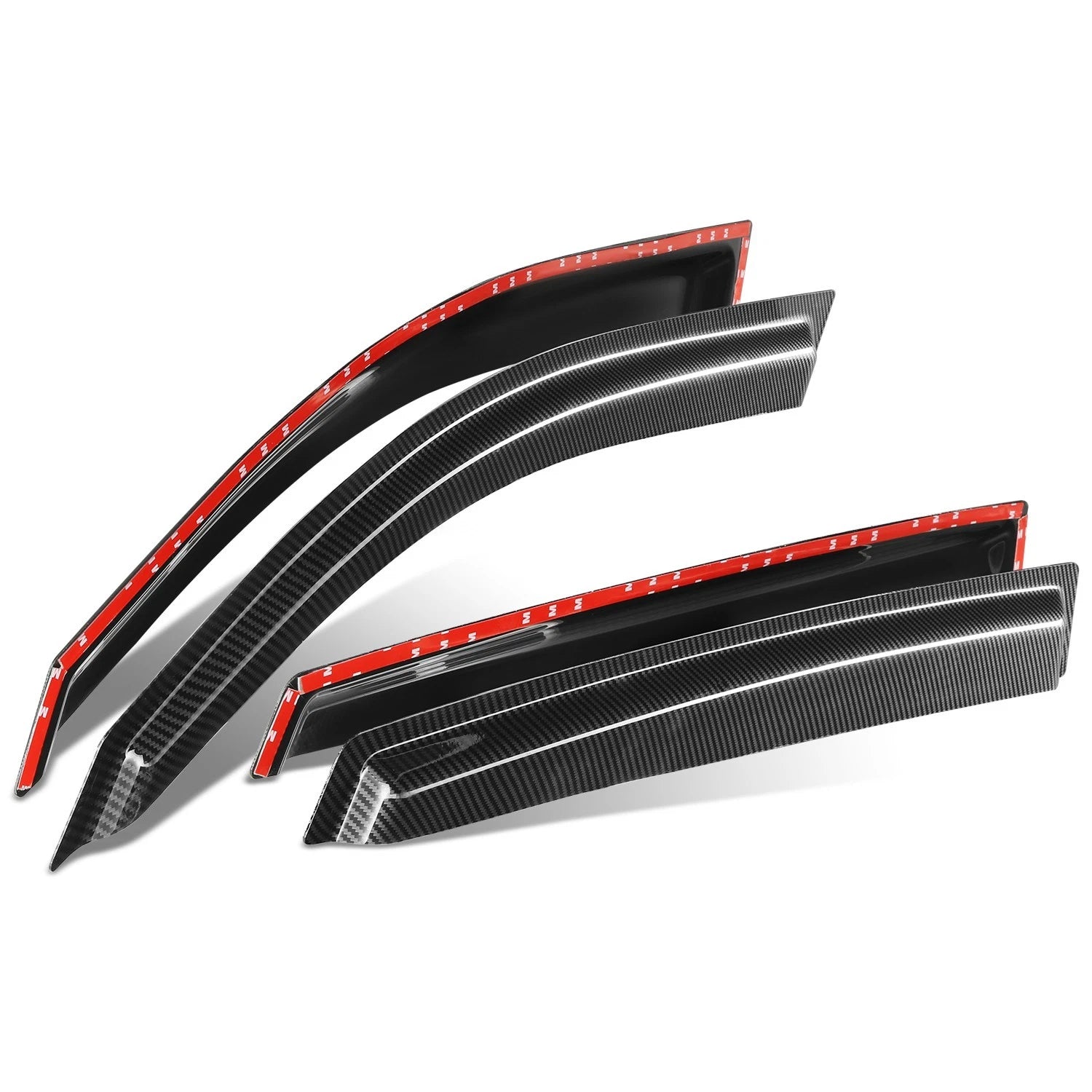 Set of 4 Window Visors Rain Guard for Chrysler PT Cruiser (2001–2010)
