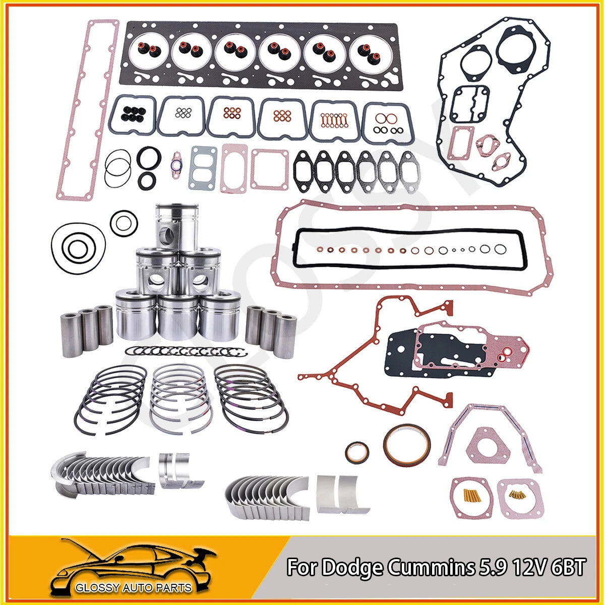 Full Rebuild Kit for Dodge Cummins 5.9 12V 1994-1998