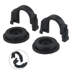 2 x Upper Radiator Mount Bracket & Bushing For Nissan Rogue