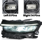 Full LED Headlight for Jeep Grand Cherokee L (2021–2024) W/ DRL Left Driver Side