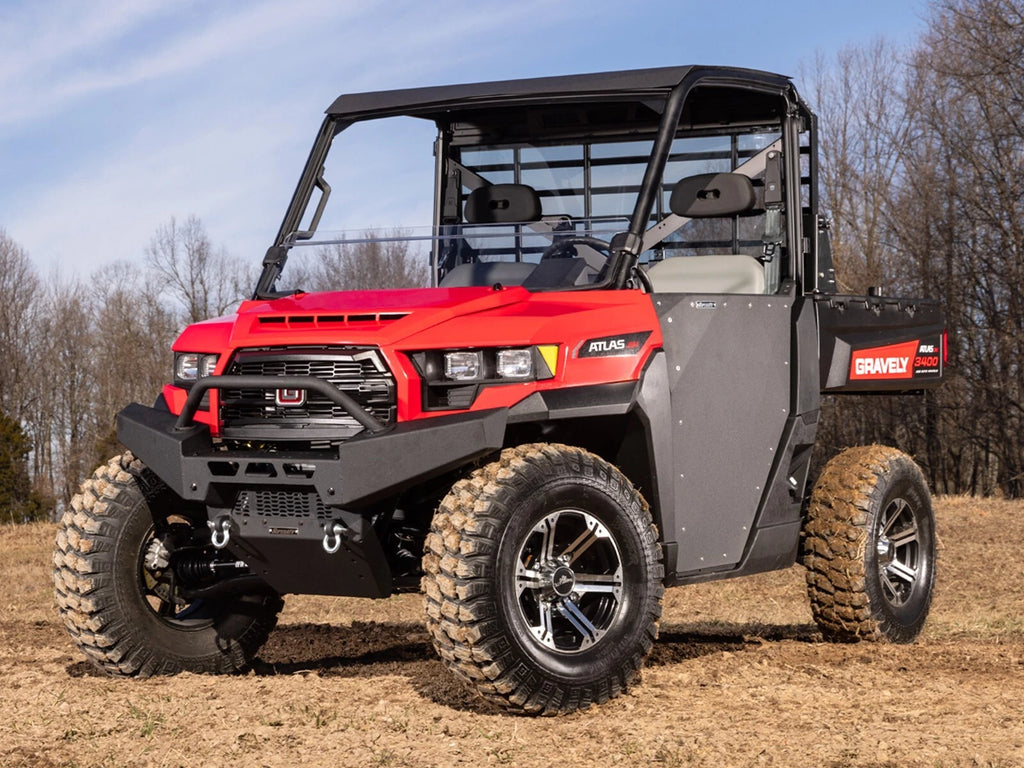 Dark Tint Half Windshield for Gravely Atlas JSV (2023–2023)