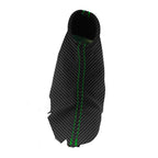 Manual Shift & E Brake Boot for Dodge Viper (2003–2006) Carbon Green Stitch