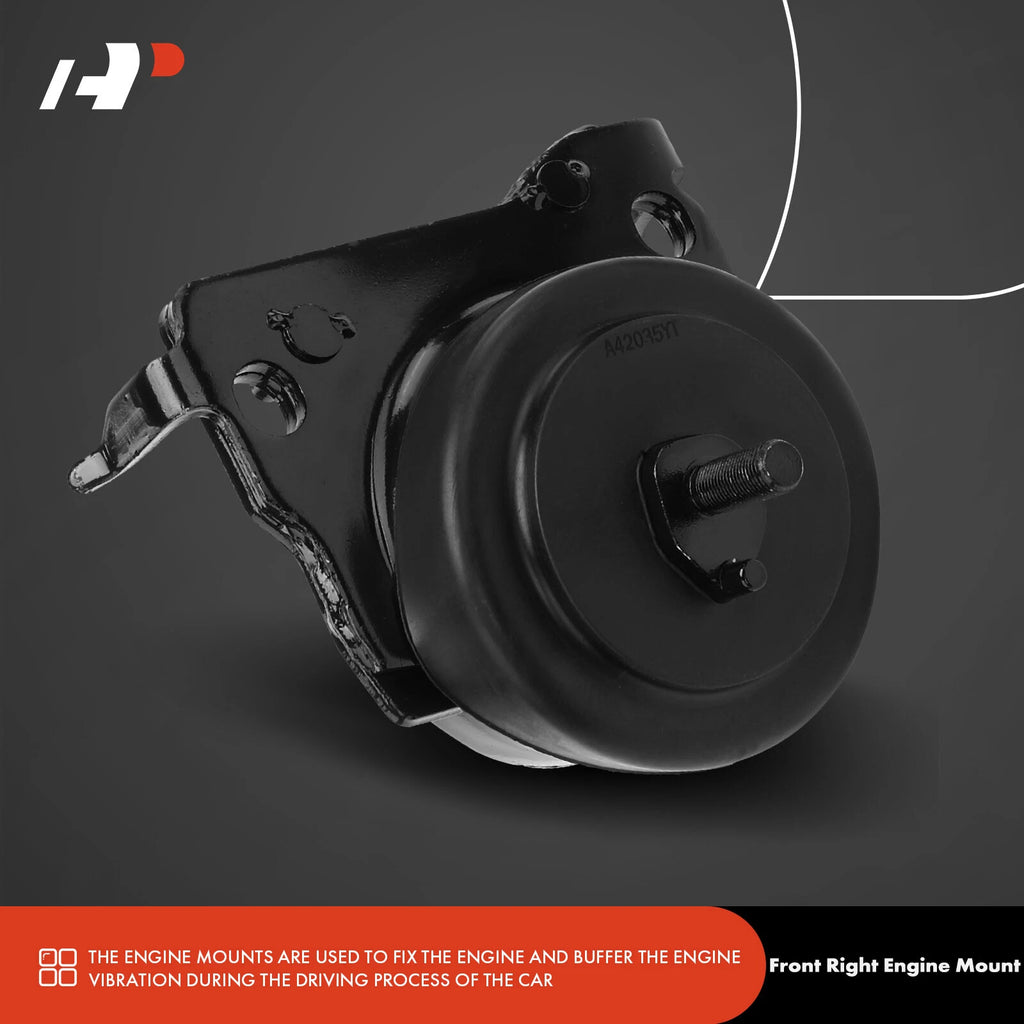 Front Engine Motor Mount for Toyota Tundra 2007-2014 Auto Trans (2-Pack)