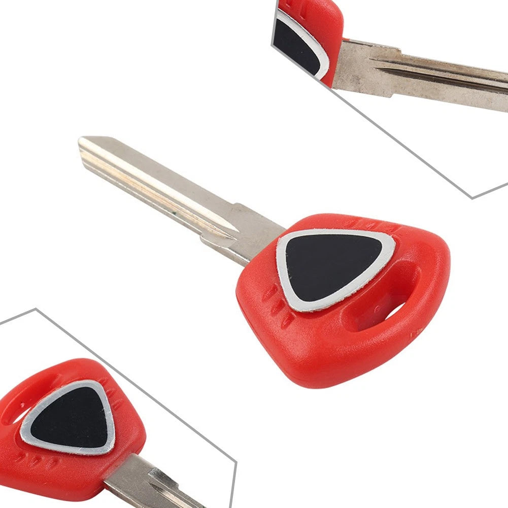 Uncut Blade Blank Key for Triumph Tiger 1050, Speed Triple 1050, Daytona 675 (2006–2017)