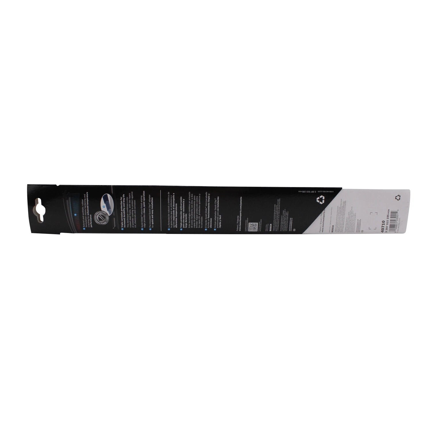 Set of 2 Bosch Micro Edge 10" Windshield Wiper Blades for Dodge Jeep Ford Mazda Nissan