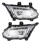 Fog Lights for Chevrolet Equinox (2016–2017) Chrome Halogen LH RH Set