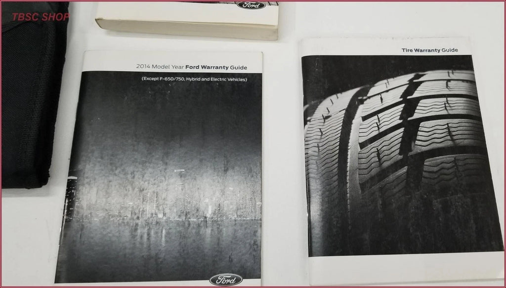 Factory Owners Manual Set for Ford Fusion (2014)