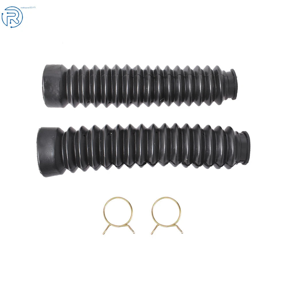 Front Fork Shock Boots for Honda ATC Big Red 250ES (1985–1987) - Black