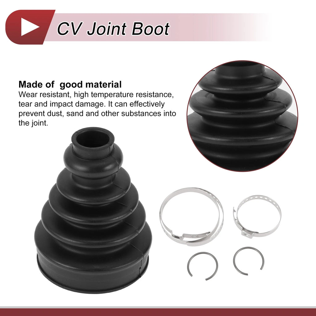 Inner CV Joint Boot Kit with Clamps for Nissan Altima (2002–2006) No.397417Y026