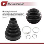 Inner CV Joint Boot Kit with Clamps for Nissan Altima (2002–2006) No.397417Y026