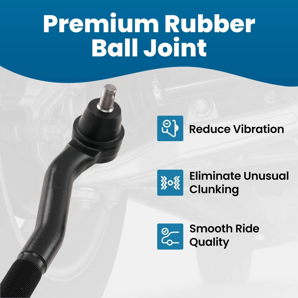 Front Control Arms with Ball Joints and Tie Rods for Jeep Grand Cherokee (1999-2004)