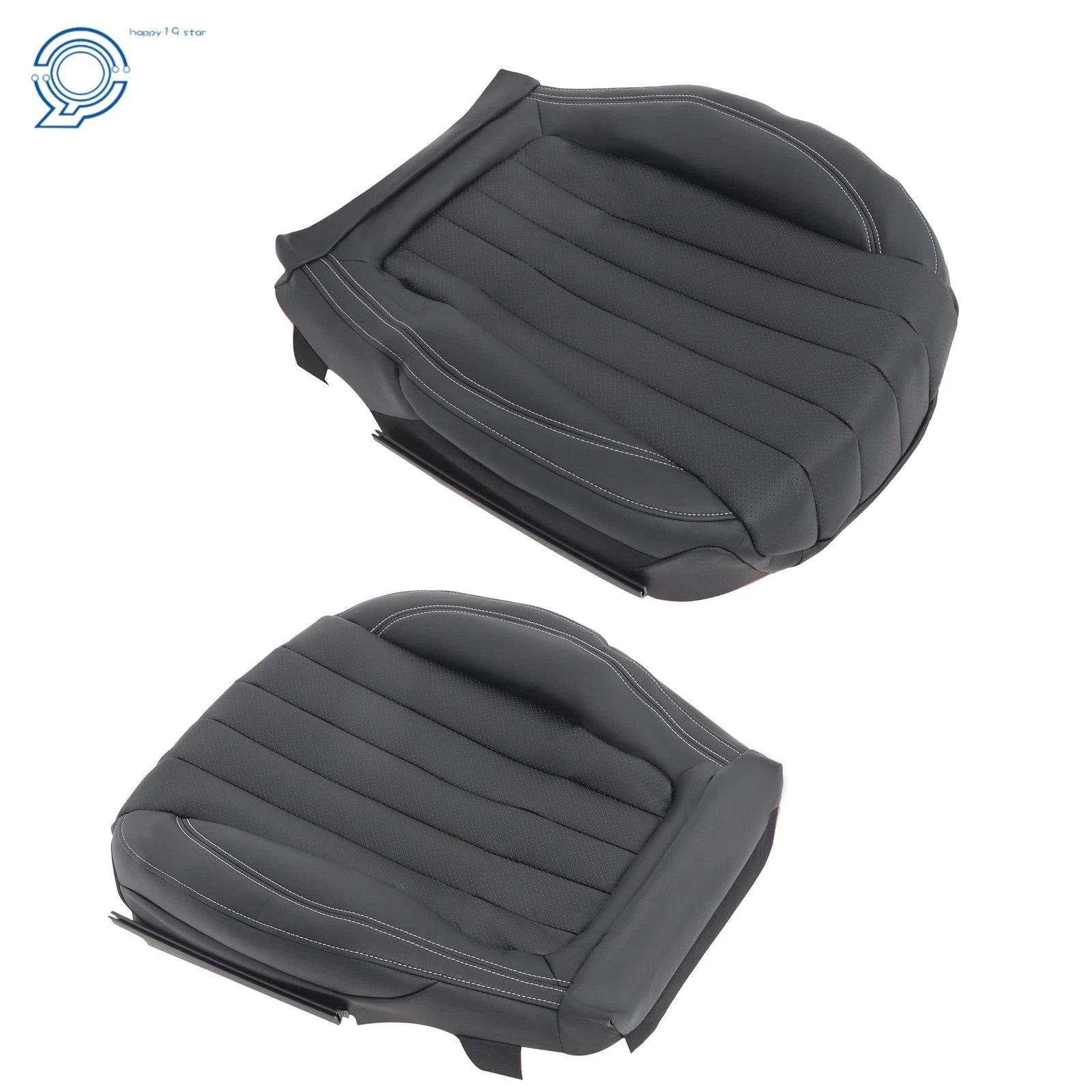 Set of 2 Bottom Seat Covers for Mercedes Benz E300 E350 E400 E450 (2017–2020)
