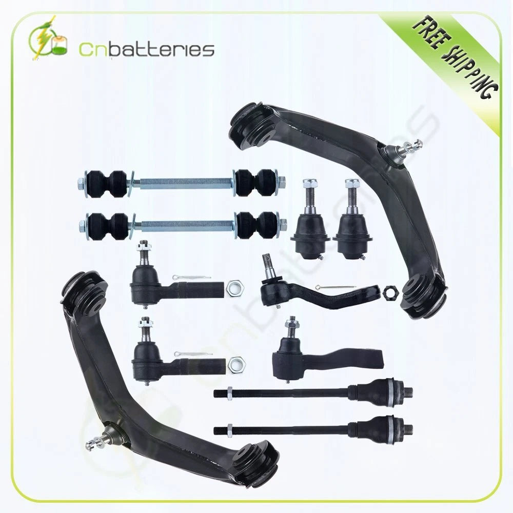 Set of 12 Suspension Control Arms Pitman Idler Arm for GMC Sierra 3500 (2001–2006)