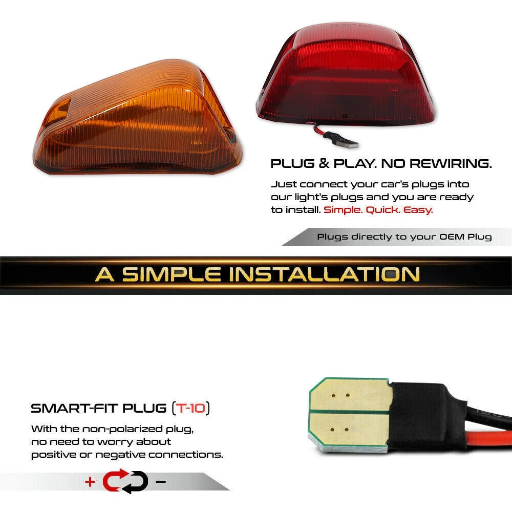 LED Cab Clearance Light for Ram ProMaster 1500 2500 3500 (2014–2023)