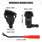 5X Front Windshield Washer Nozzle Kit 85381-04030 for Toyota Tacoma (2000–2004)