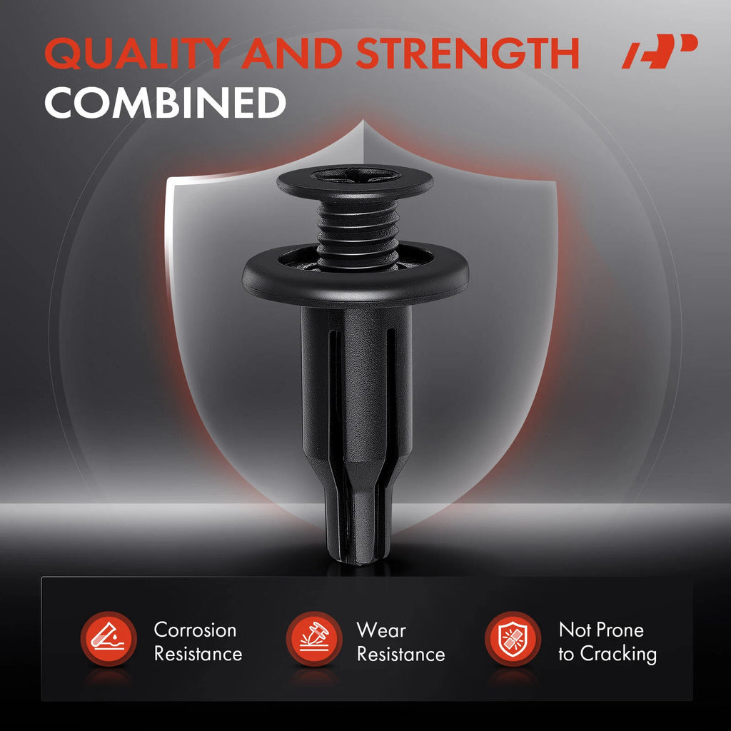 20x Nylon Bumper Retainer Clip for Honda