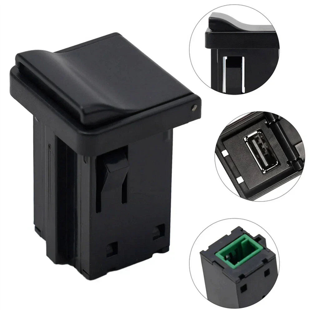 USB Auxiliary Input Adapter Charger for Nissan Infiniti (2003-2010)