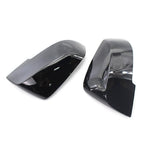 2pcs Gloss Black Mirror Cover Cap for BMW F20 F21 F22 F30 F31 F32 F33 F36 E84