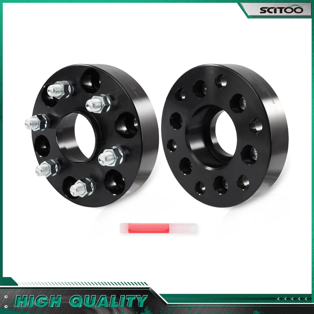 2X 6x5.5 to 6x120 1.5" Wheel Adapters M14x1.5 for GMC Sierra 1500 (1999–2025)