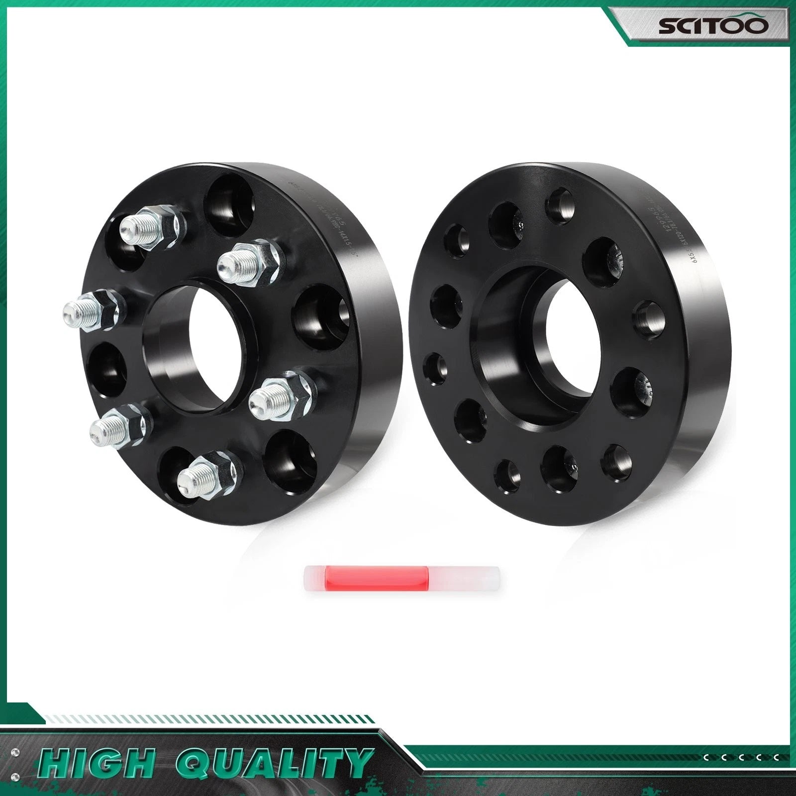2X 6x5.5 to 6x120 1.5" Wheel Adapters M14x1.5 for GMC Sierra 1500 (1999–2025)