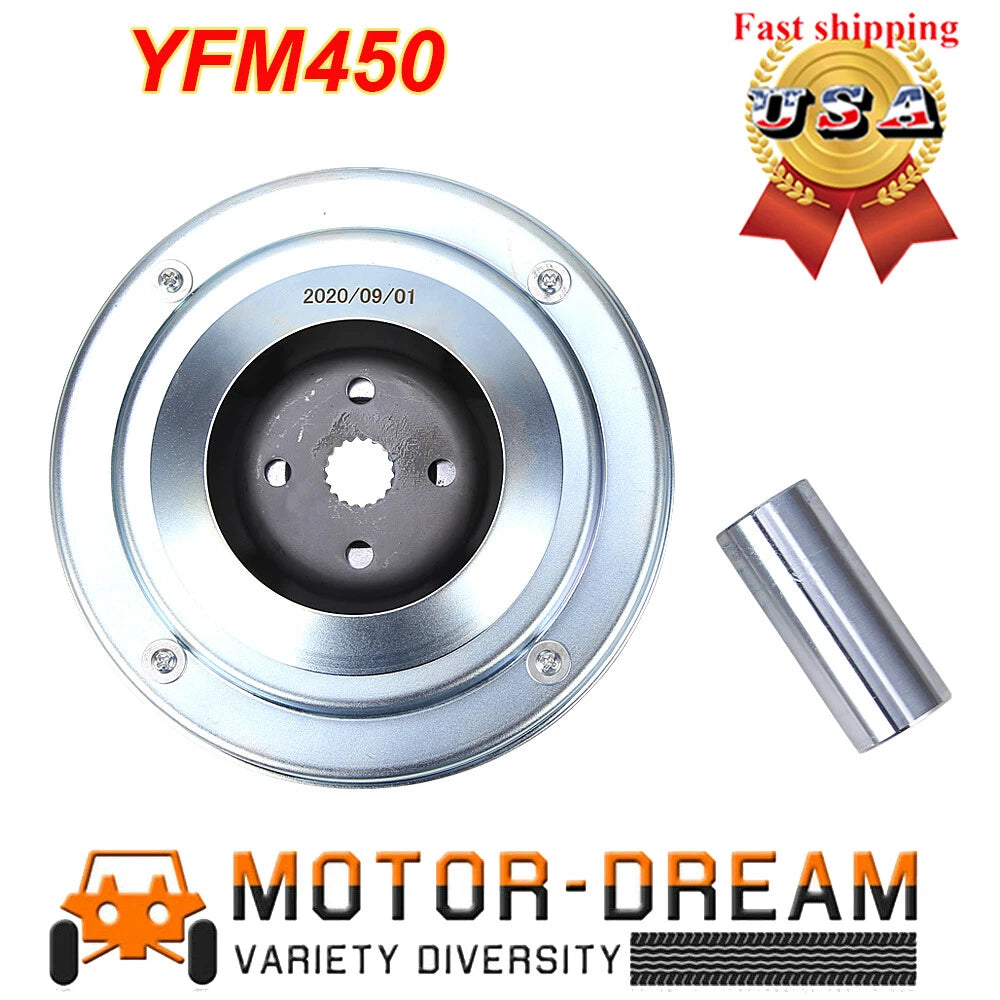 Sliding Fixed Sheaves & Belt for Yamaha Grizzly 450 YFM450 4X4 (2007–2014)