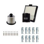 Tune Up Kit with 10 NGK Spark Plugs & Boots for Ford F-250 F-350 (1999–2007)