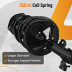 Set of 8 Struts and Sway Bars for Toyota Highlander, Lexus RX330, RX350, RX400h