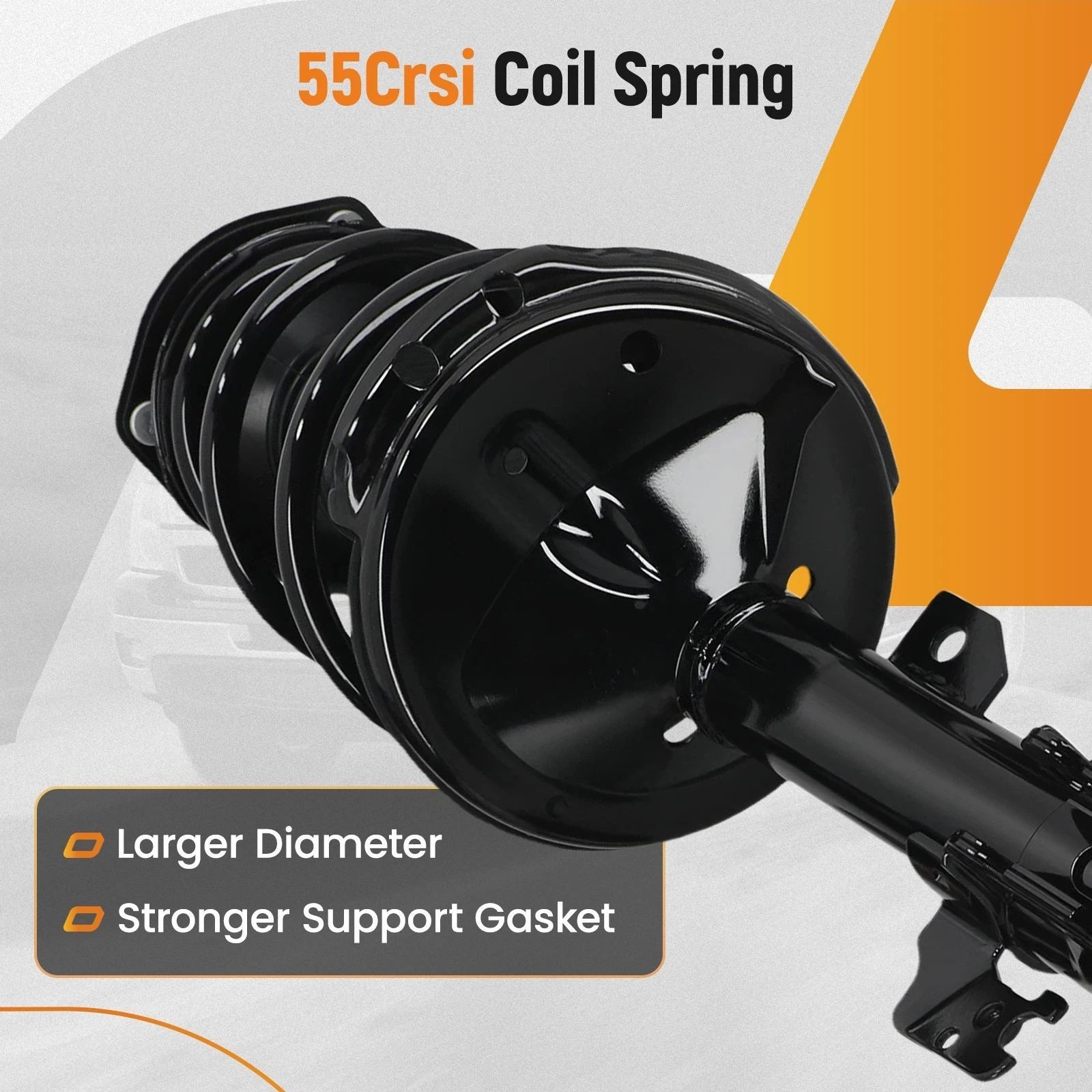 Set of 8 Struts and Sway Bars for Toyota Highlander, Lexus RX330, RX350, RX400h