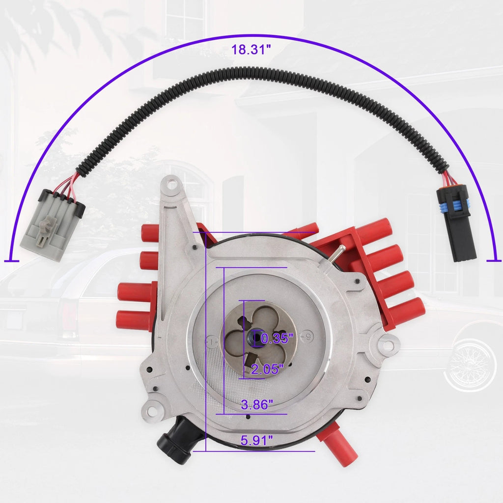 Ignition Distributor & Harness for Chevy Camaro Caprice Corvette (1992-1997)