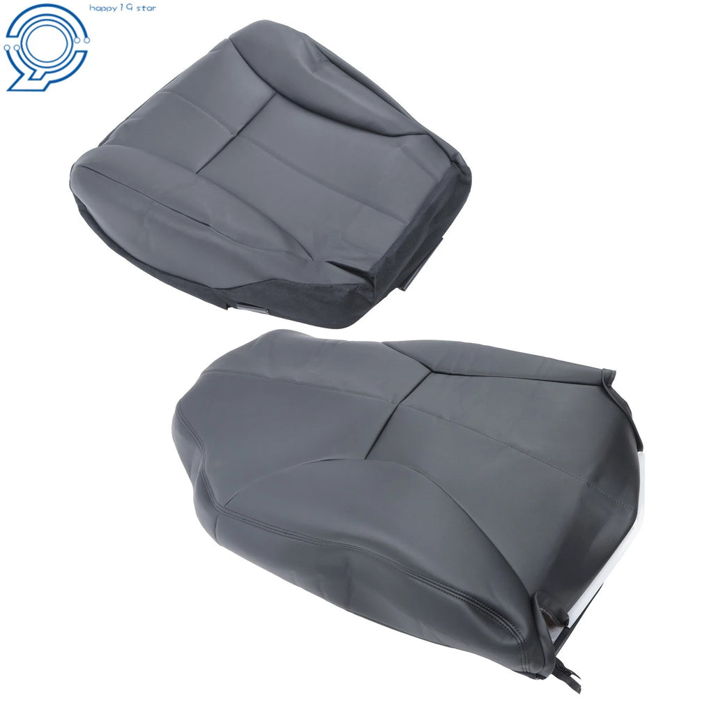 Driver Seat Cover Kit for Ram 1500 2500 3500 SLT (1998–2002) Black Leather
