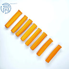Set of 8 Spark Plug Wire Protector Sleeves Heat Shield Universal Orange