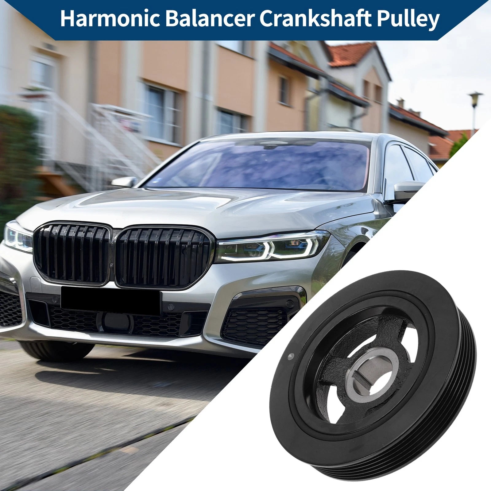 Engine Harmonic Balancer Crank Pulley for Kia Sorento (2011–2016) No. 231243C201