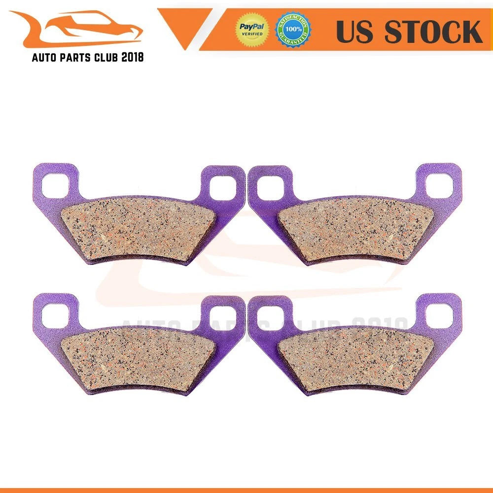Carbon Fiber Brake Pads for Arctic Cat 400 2005–2008, 1000 2009–2012