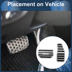 Automatic Foot Accelerator Pedal Covers for Suzuki Spacia (MK54S)