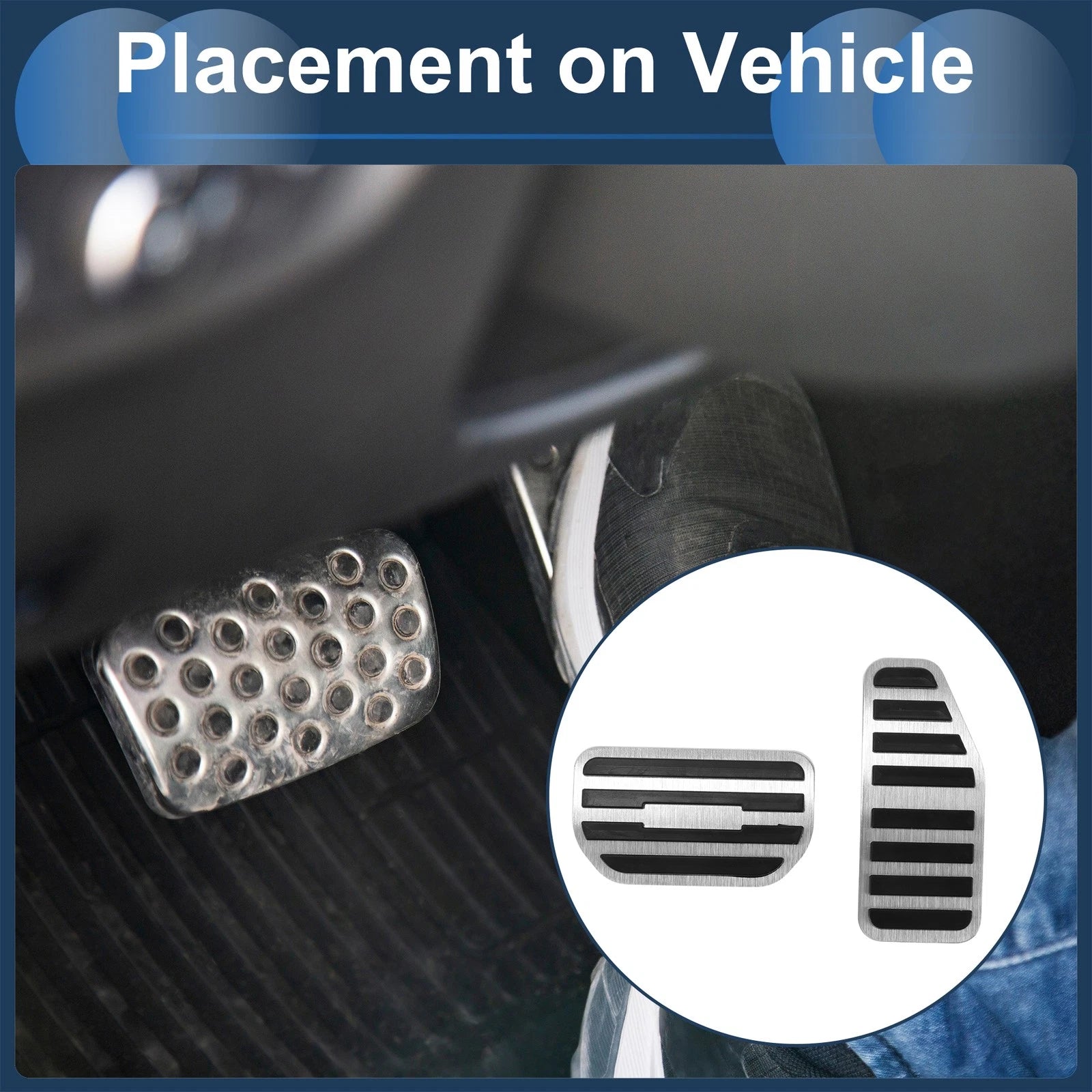 Automatic Foot Accelerator Pedal Covers for Suzuki Spacia (MK54S)