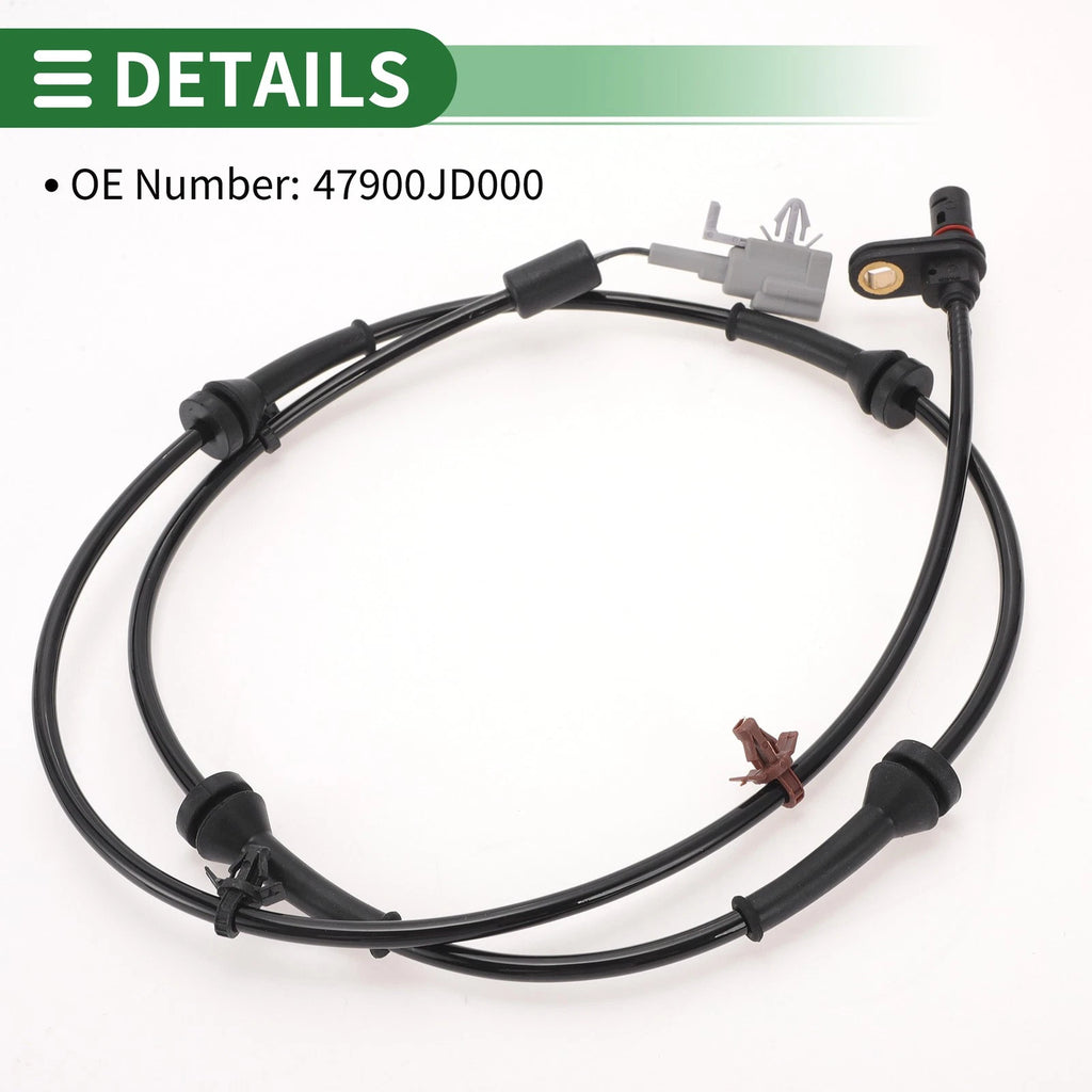 ABS Wheel Speed Sensor No. 47900JD000 for Nissan Qashqai (2007–2013)