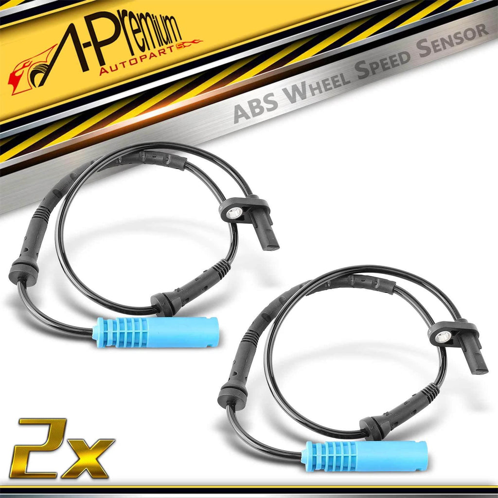 2X Front ABS Wheel Speed Sensors for BMW X1 (2013–2015) Turbocharged