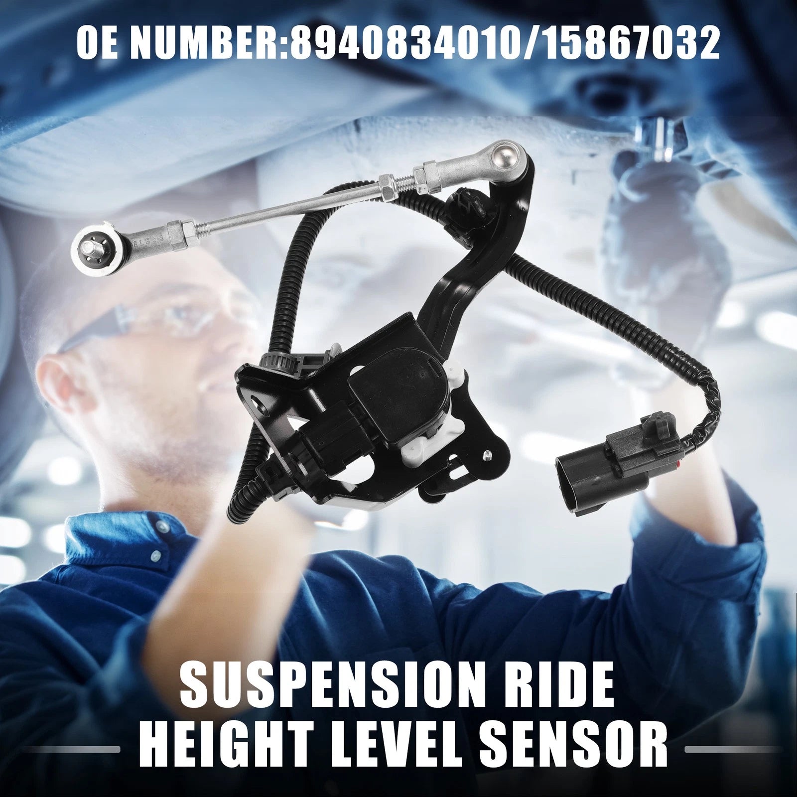 Air Suspension Ride Height Level Sensor for Toyota Sequoia (2001–2022) No. 8940834010