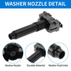 Front Passenger Side Headlight Washer Nozzle for Toyota Land Cruiser (2016–2019)