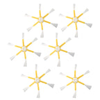 6-Arm Side Brush Accessories for Vacuum Cleaner (3/6 Pcs)
