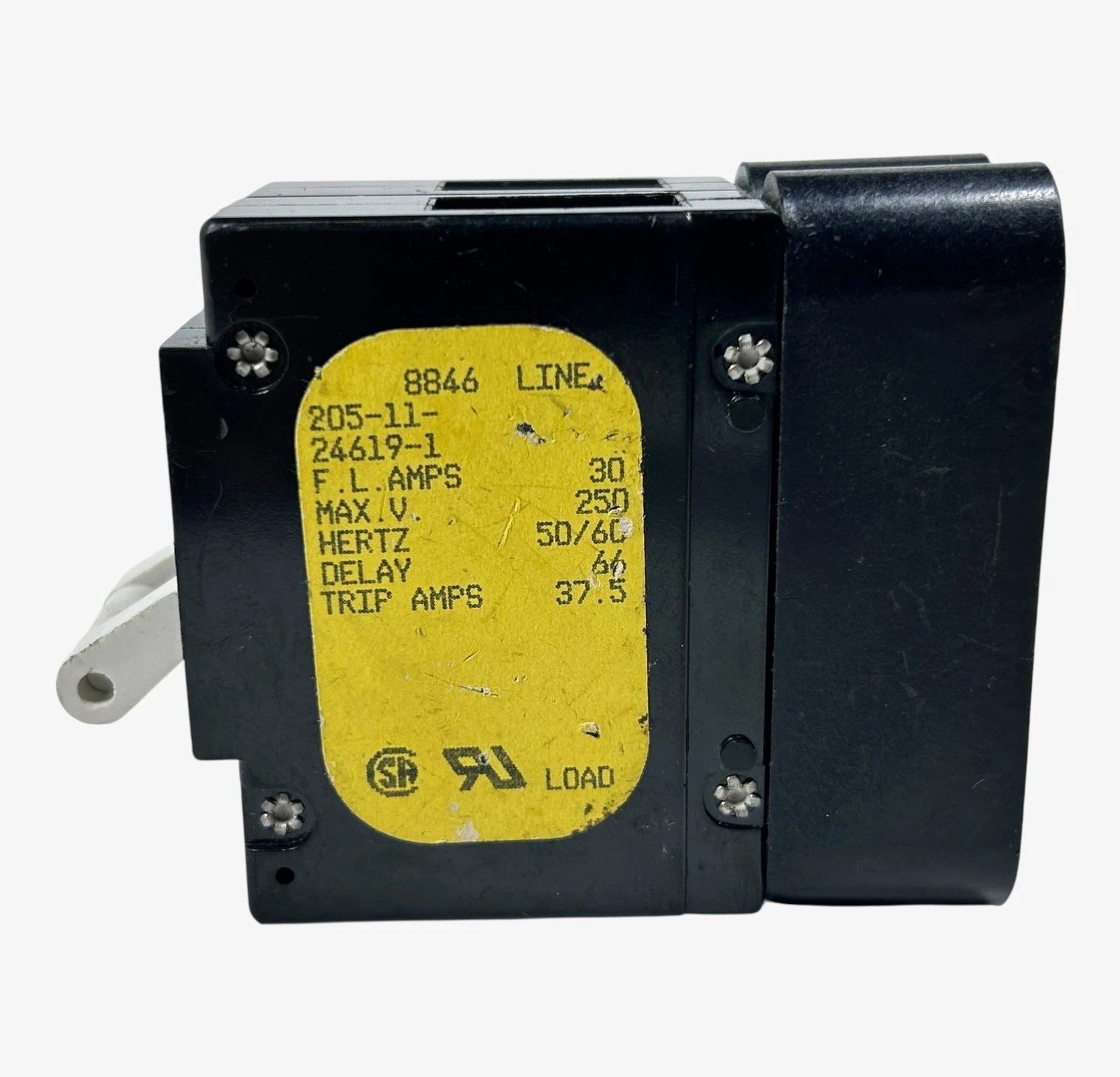 Airpax Circuit Breaker 2 Pole 250V 30A for (205-11-24619-1)