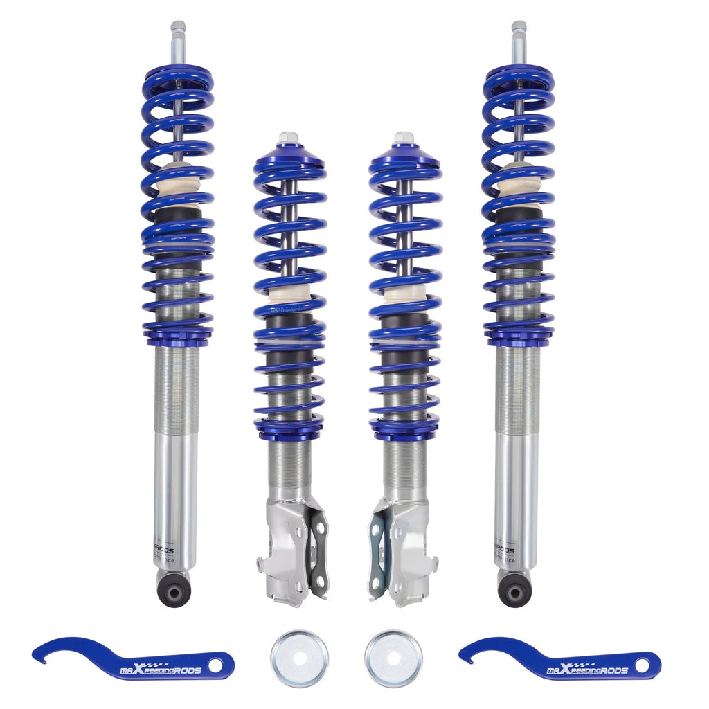 Coilovers Kit Coil Spring Struts Shocks Suspension For VW MK2 / MK3 Golf & Jetta