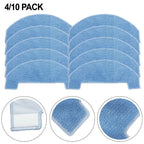 Pack of Mop Cloths for Ultenic T20 Pro, Honor S3 Plus, R3