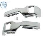 Steel Chrome Split Style Front Bumper for GMC Sierra 2500 HD 3500 HD (2020-2023)