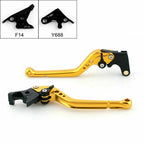 Long Brake Clutch Levers for Yamaha YZF R1 R6 FZ1 R6S (2000–2023) Gold T9