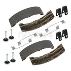 Front Brake Shoes Springs Pins Kit for Honda TRX300 2x4 (1988–2000)