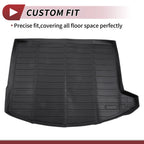 Cargo Liner Rear Trunk Mat for Ford Escape (2013–2019) Black TPE